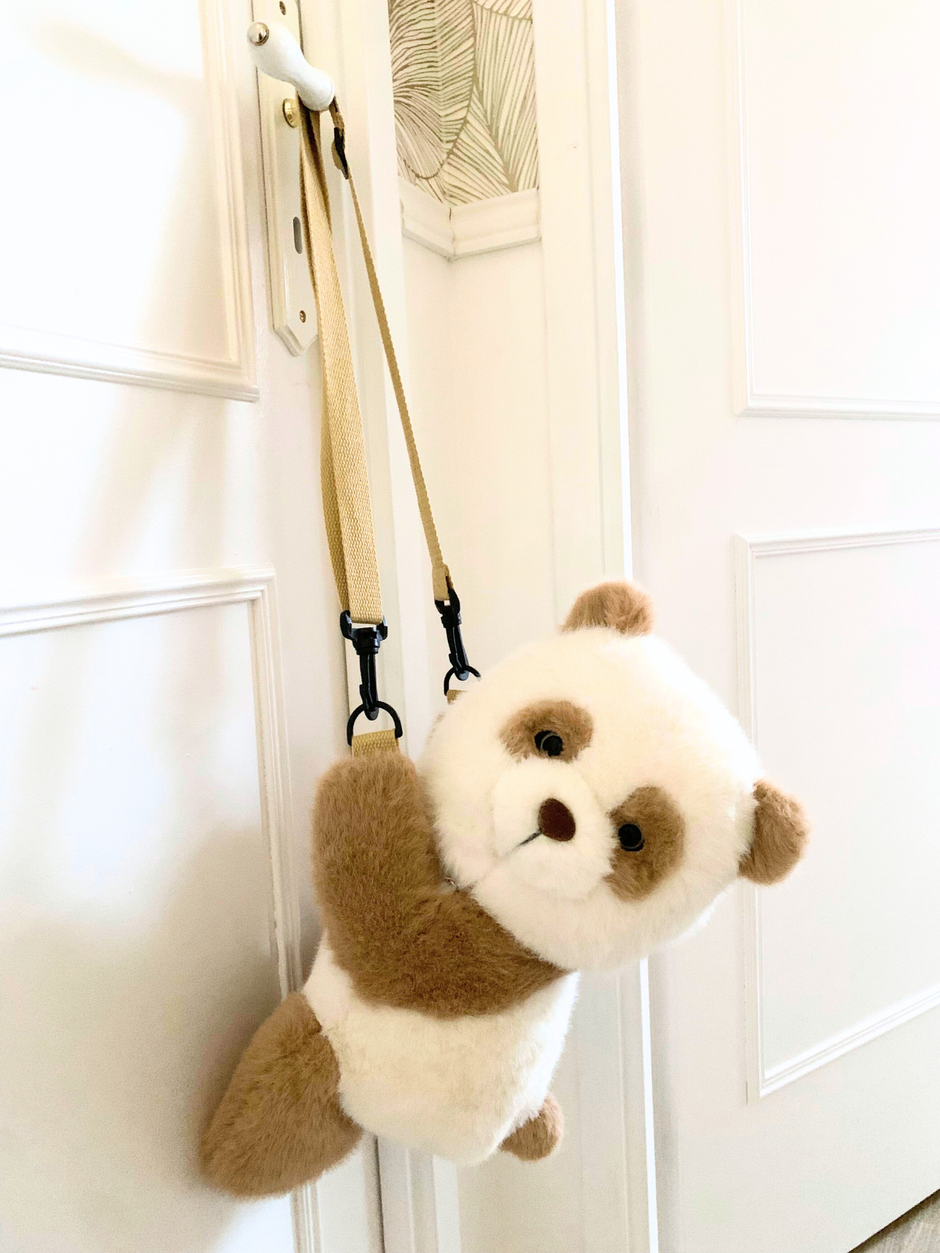 Peluche Panda Interactive - Peluche Bébé Panda 40 cm à Câliner et Fait des sons
